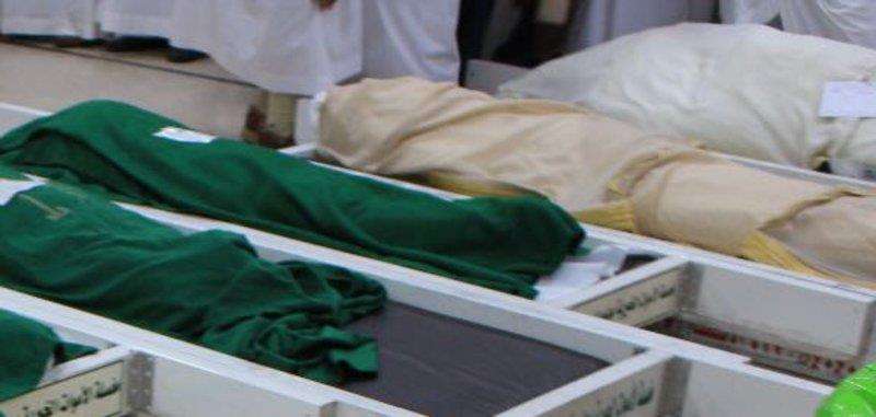 تشييع جنازة البنات المنحورات " منحورات مكة " في مكة المكرمة اليوم 9