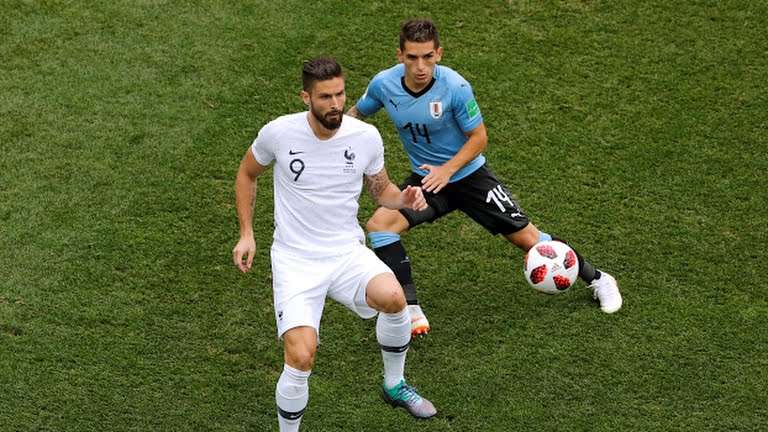 مشاهدة نتيجة اهداف مباراة اوروغواي وفرنسا في كأس العالم 2018 يلا شوت يلا كورة لايف بث مباشر أوروجواي