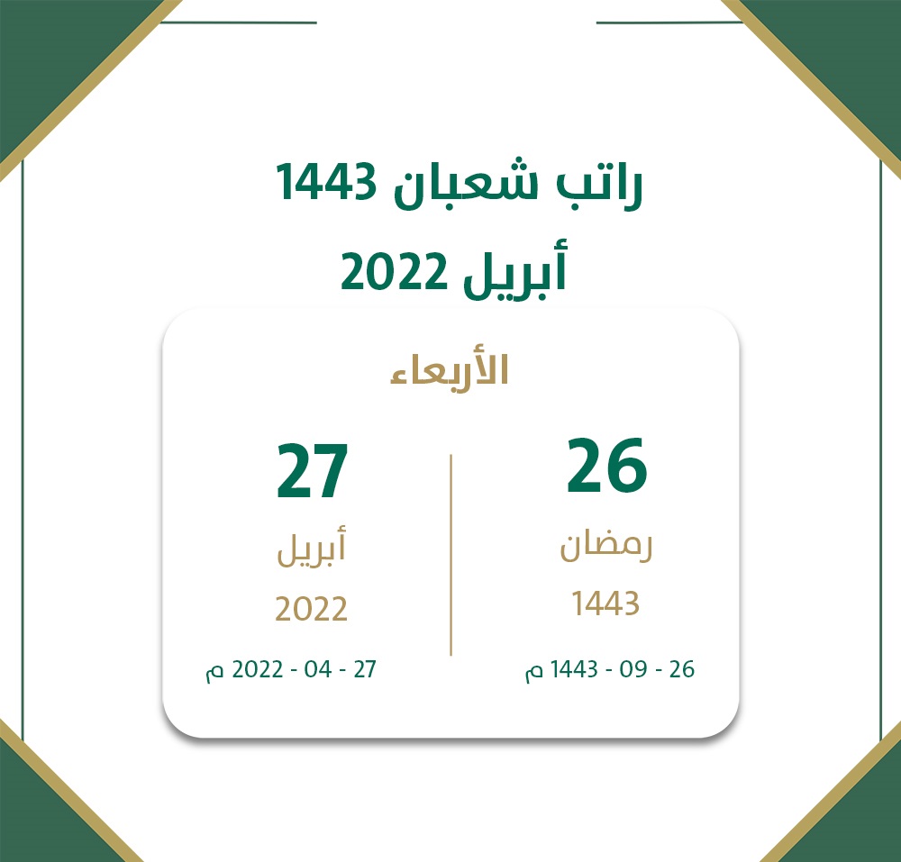 موعد نزول الرواتب لشهر شعبان 1443 راتب شهر مارس 2022 للجميع القطاعات الحكومية في السعودية 3
