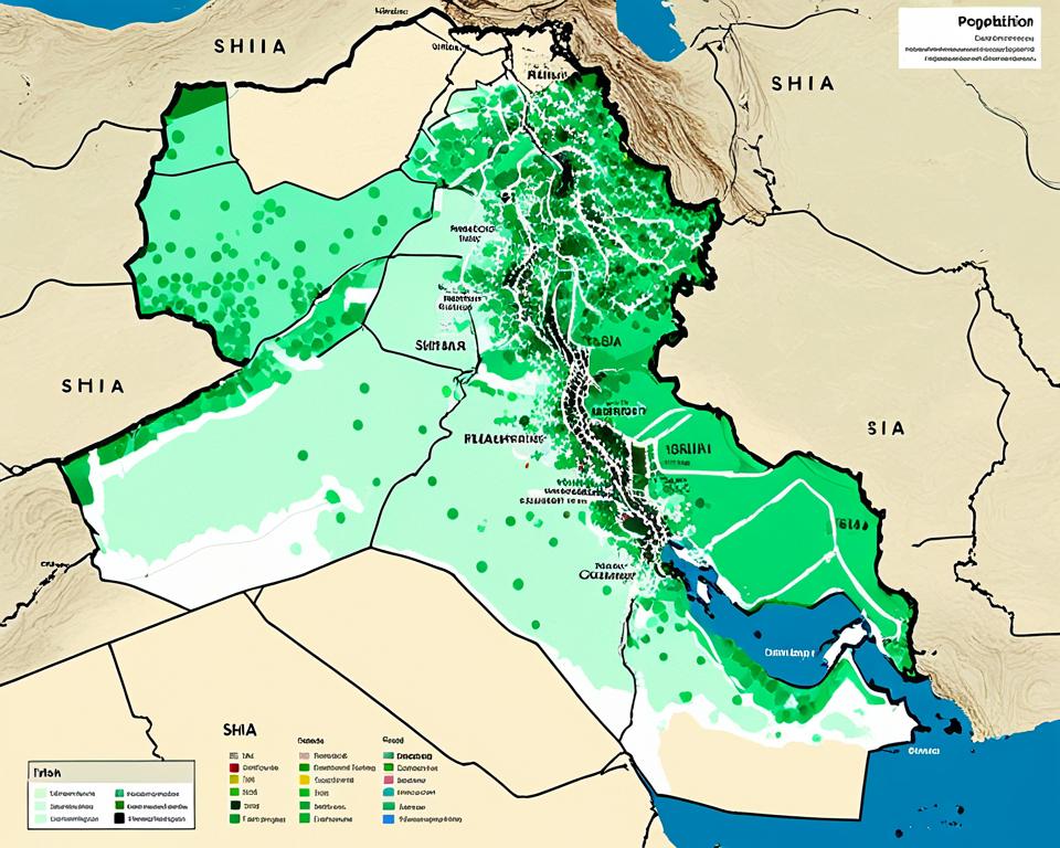 كم عدد سكان العراق 2024 السنة والشيعة