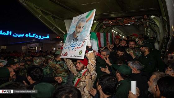 جنازة قاسم سليماني في إيران وليس في العراق